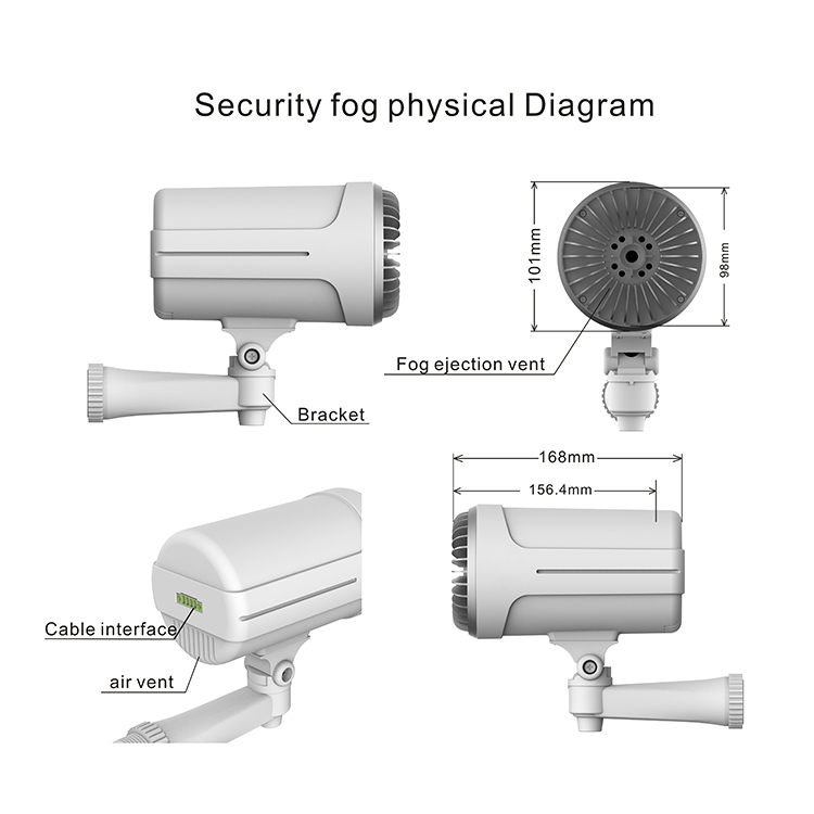 Anti-Theft Fog Security Alarm  - Home Security Fog System recensione e prezzo