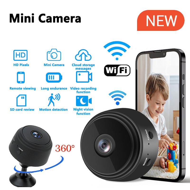 1080P HD Mini WiFi Camera Baby - Home Security Monitoring recensione e prezzo