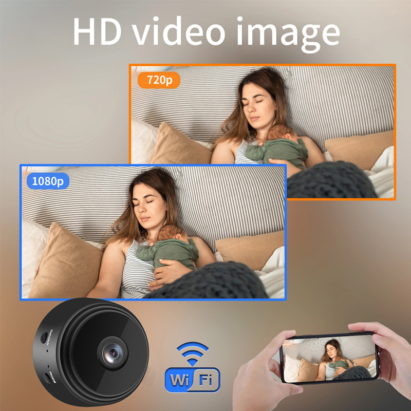 1080P HD Mini WiFi Camera Baby - Home Security Monitoring recensione e prezzo