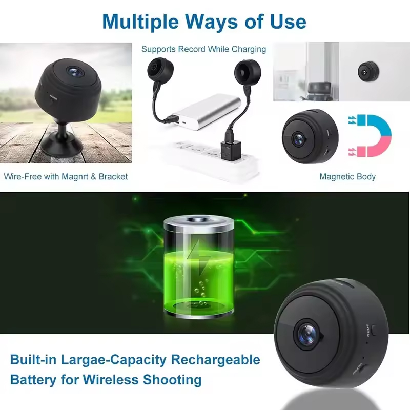 1080P HD Mini WiFi Camera Baby - Home Security Monitoring recensione e prezzo