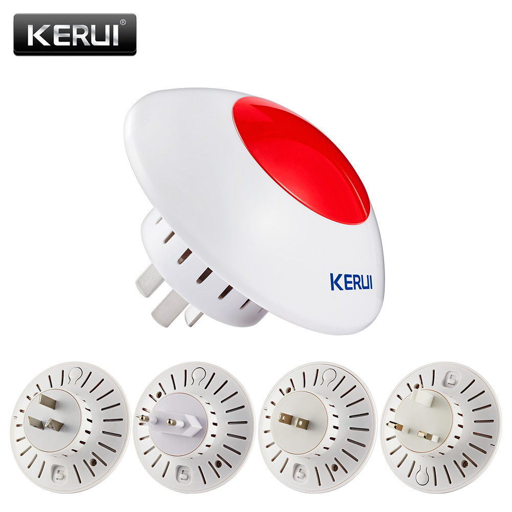 KERUI J009 Loud Indoor Siren W - Home Security Lights recensione e prezzo