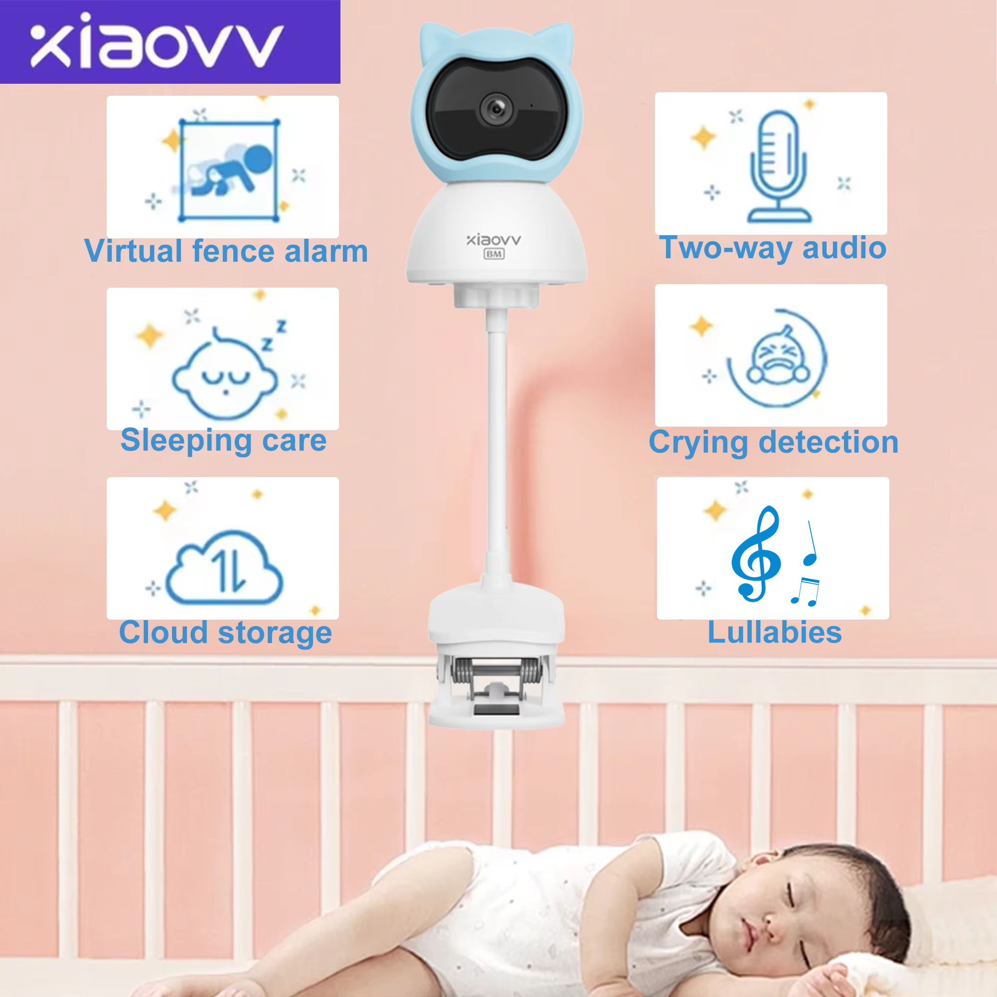 4MP WiFi xiaovv indoor Baby Mo - Home Security Ultimate recensione e prezzo