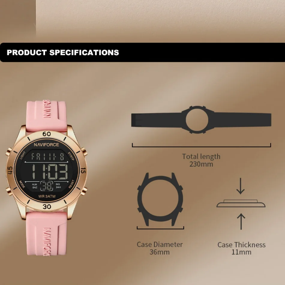 NAVIFORCE Watch For Women Fash - Home Security Electronics recensione e prezzo