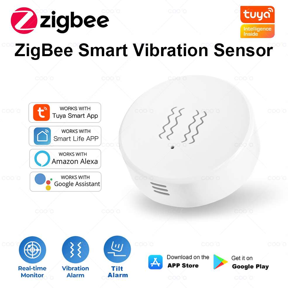 ZigBee Tuya Smart Vibration Se - Home Security Monitoring recensione e prezzo