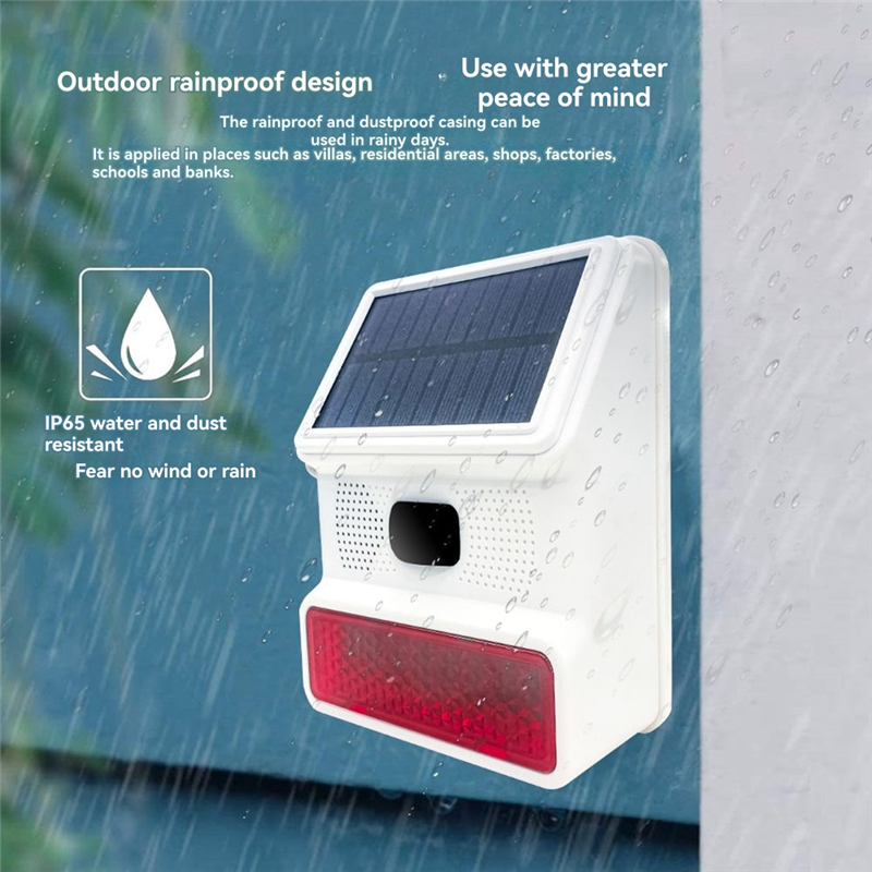 N93R Solar Power Wireless Sire - Home Security Lights recensione e prezzo