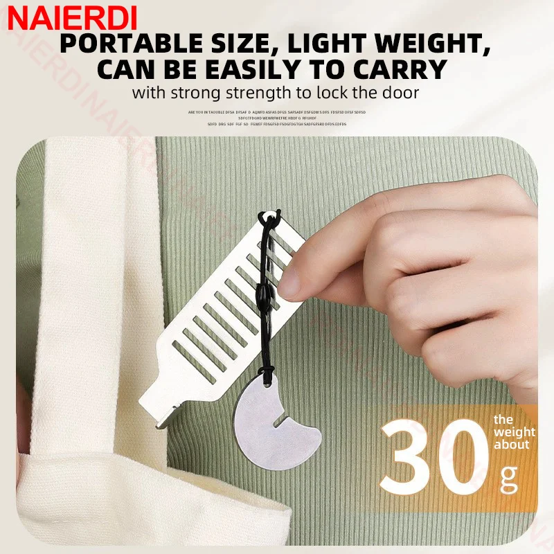 NAIERDI Stainless Steel Portab - Home Security For Apartments recensione e prezzo