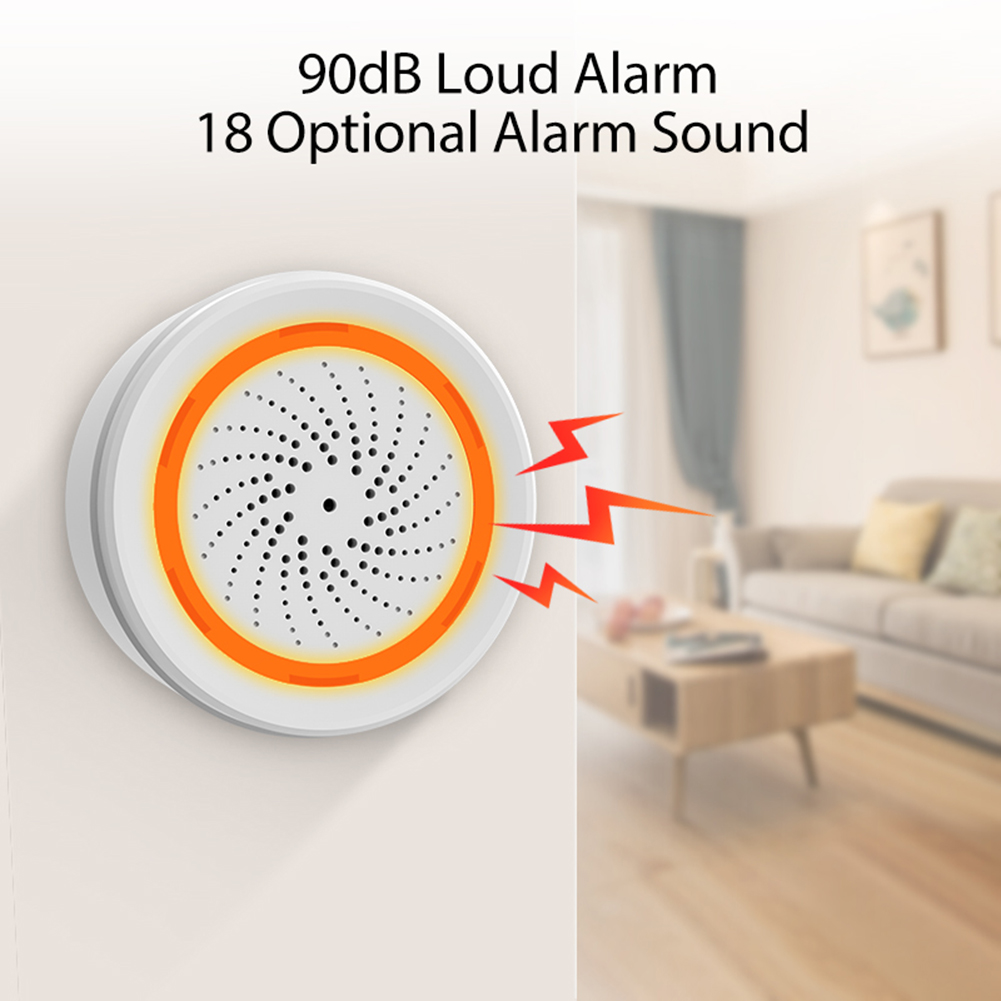 Smart Siren Alarm Tuya Zigbee  - Home Security Lights recensione e prezzo