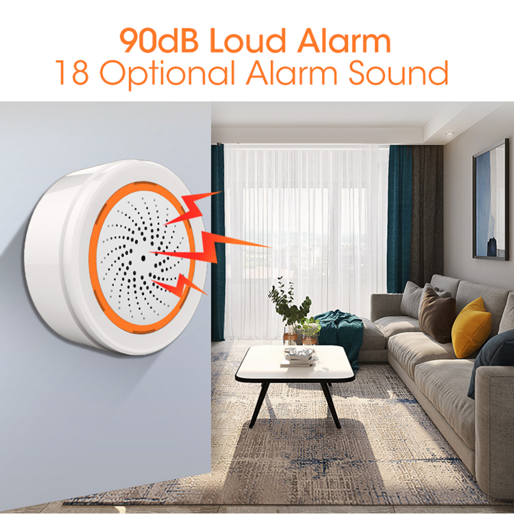 Smart Siren Alarm Tuya Zigbee  - Home Security Lights recensione e prezzo