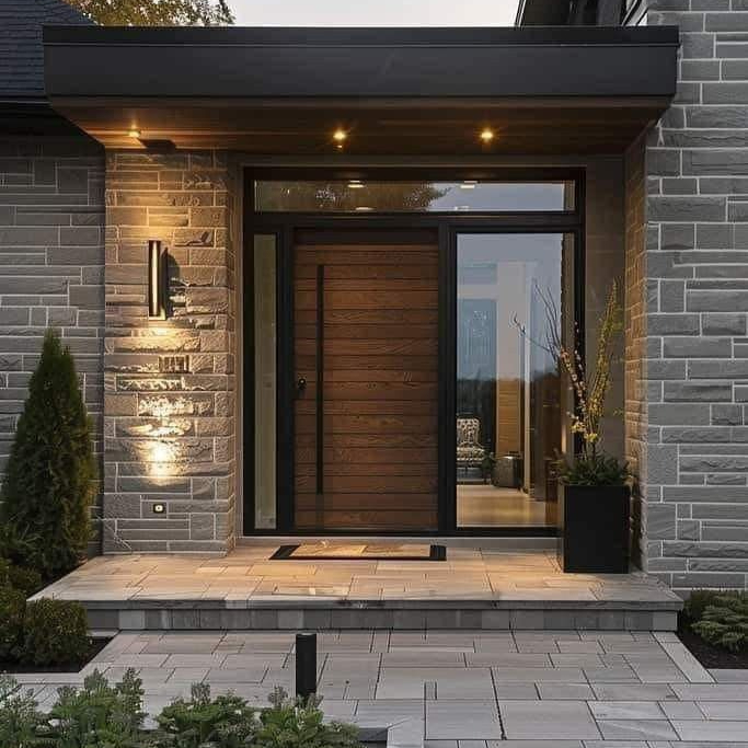 Customized Exterior Entrance D - Home Security Front Door recensione e prezzo