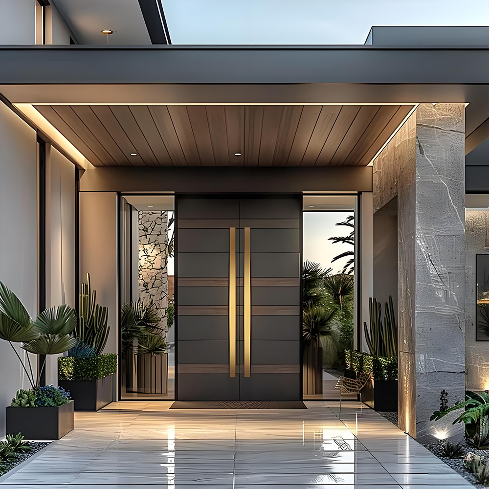 Double Swing Casement Entrance - Home Security Front Door recensione e prezzo