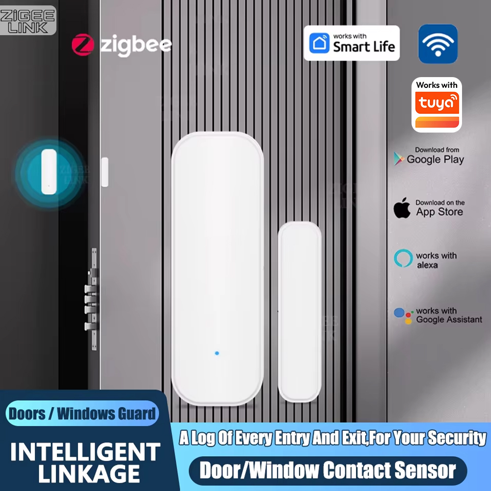 ZigBee Door Window Sensor Wire - Home Security With Ai recensione e prezzo