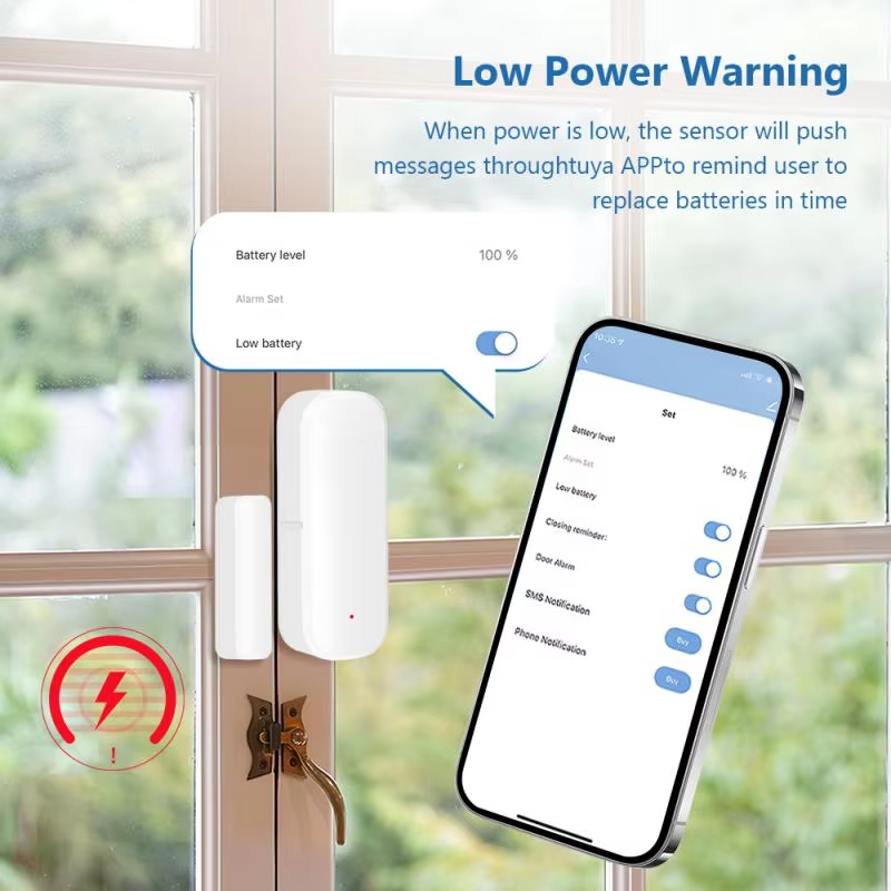 ZigBee Door Window Sensor Wire - Home Security With Ai recensione e prezzo
