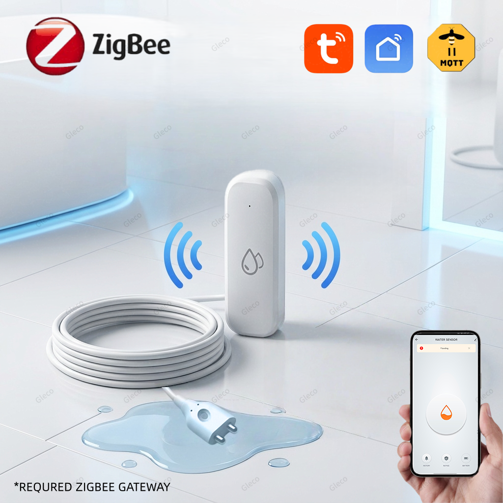 Tuya Zigbee Water Leak Sensor  - Home Security Monitoring recensione e prezzo