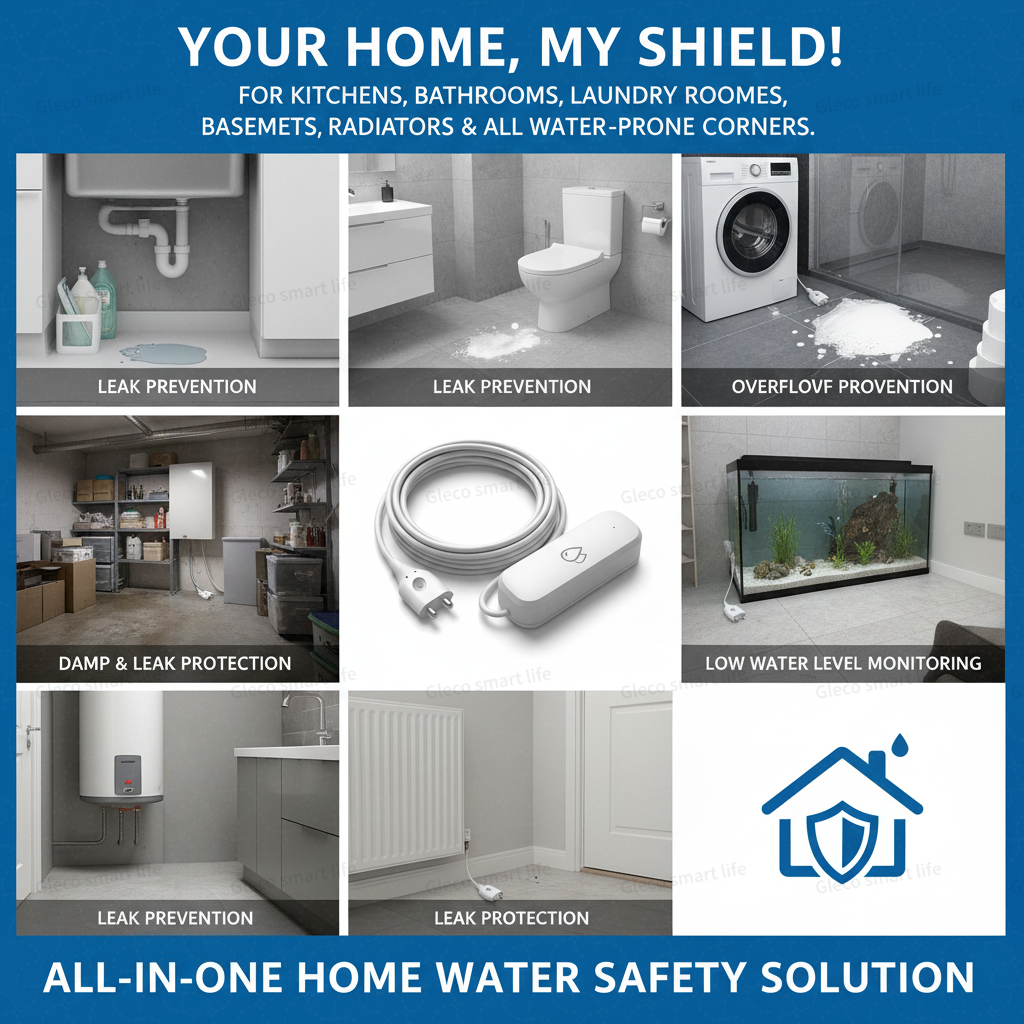 Tuya Zigbee Water Leak Sensor  - Home Security Monitoring recensione e prezzo