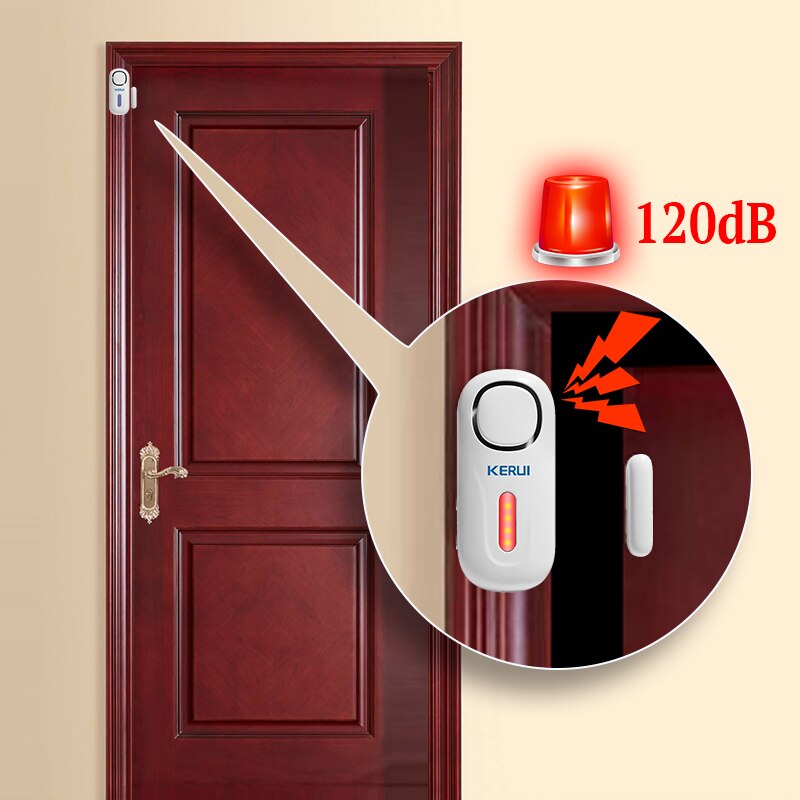 KERUI 120DB Wireless Door/Wind - Home Security Lights recensione e prezzo
