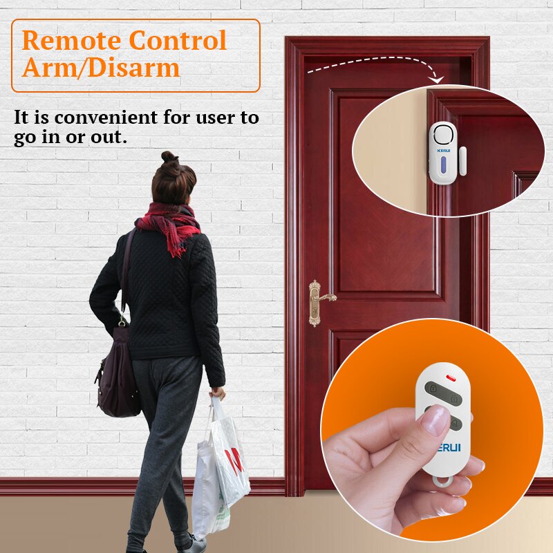 KERUI 120DB Wireless Door/Wind - Home Security Lights recensione e prezzo