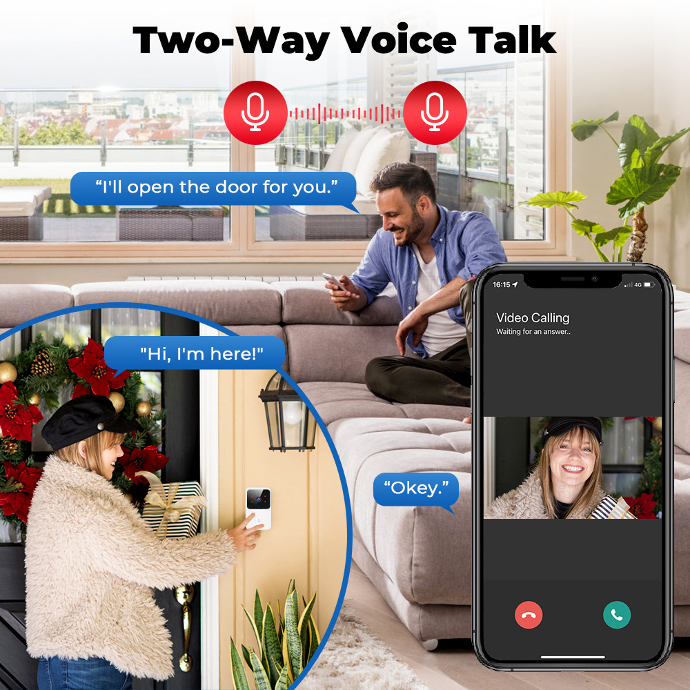 Tuya WiFi Video Doorbell Wirel - Home Security Premium recensione e prezzo