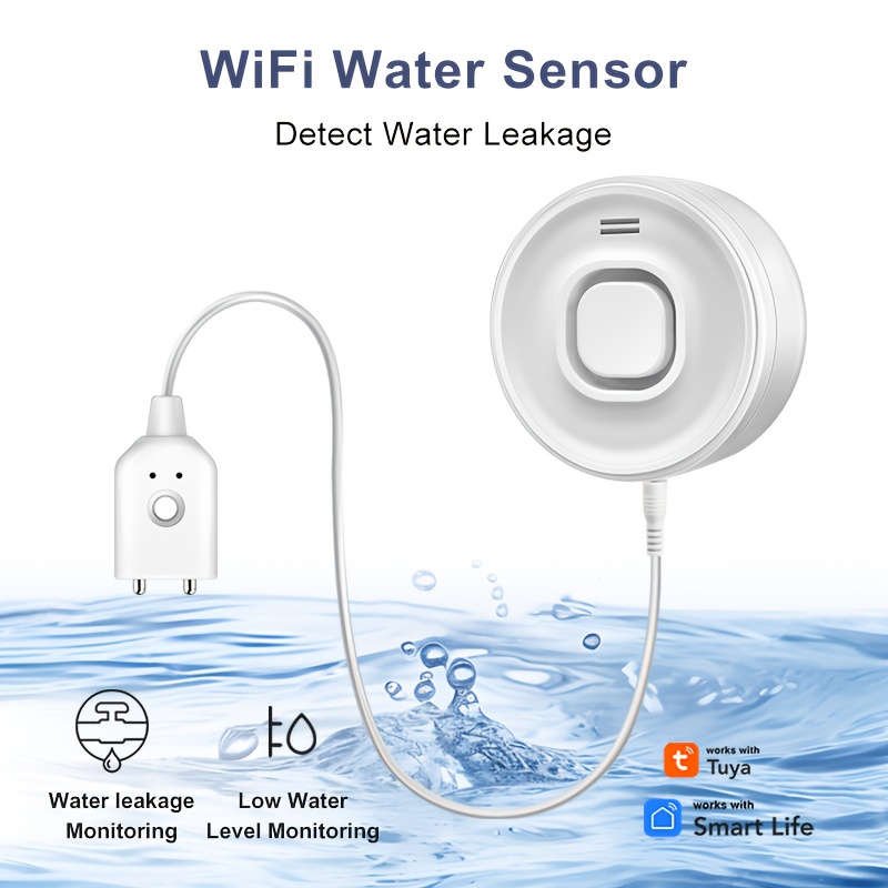 YNF Smart WiFi Water Leak Dete - Home Security Gadgets recensione e prezzo