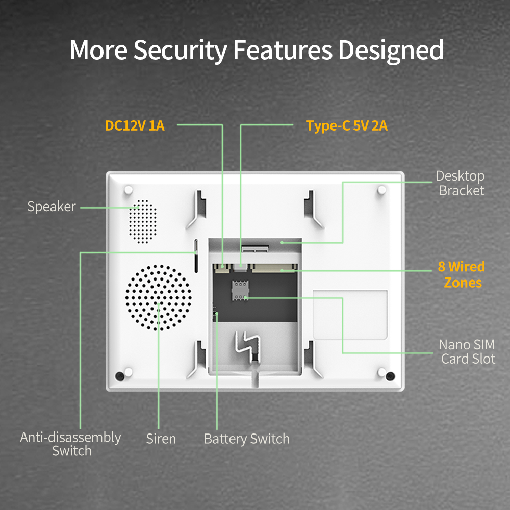 Staniot 7 inch HD Alarm System - Home Security Ultimate recensione e prezzo