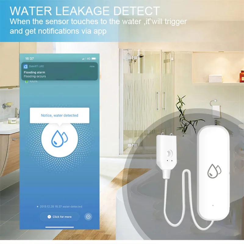 Smart Home Zigbee Water Leak D - Home Security System recensione e prezzo