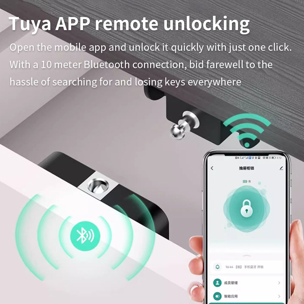 Tuya Hidden Cabinet Lock RFID  - Home Security Electronics recensione e prezzo
