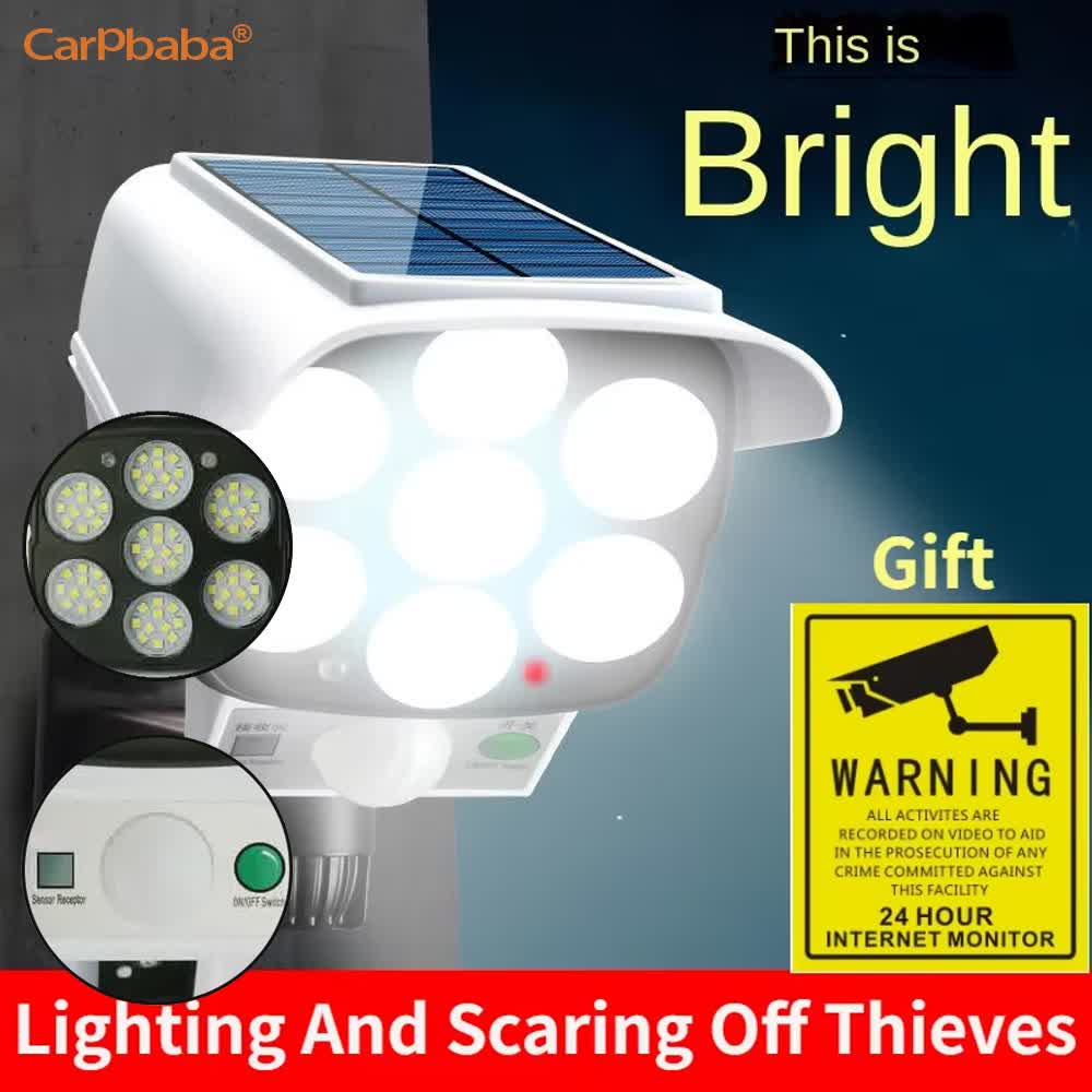 Outdoor Solar Light Motion Sen - Home Security Wireless Cameras recensione e prezzo