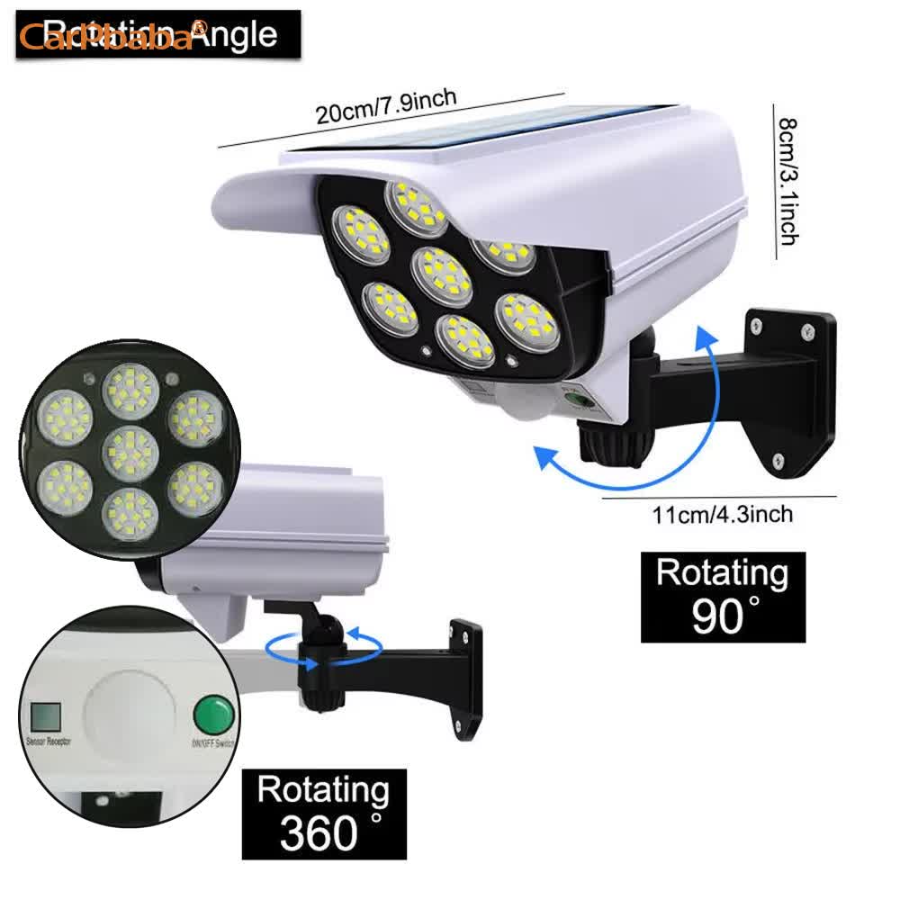 Outdoor Solar Light Motion Sen - Home Security Wireless Cameras recensione e prezzo