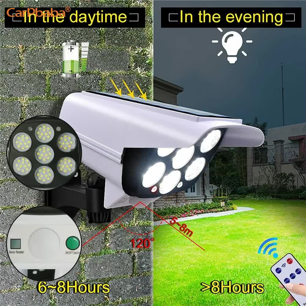 Outdoor Solar Light Motion Sen - Home Security Wireless Cameras recensione e prezzo