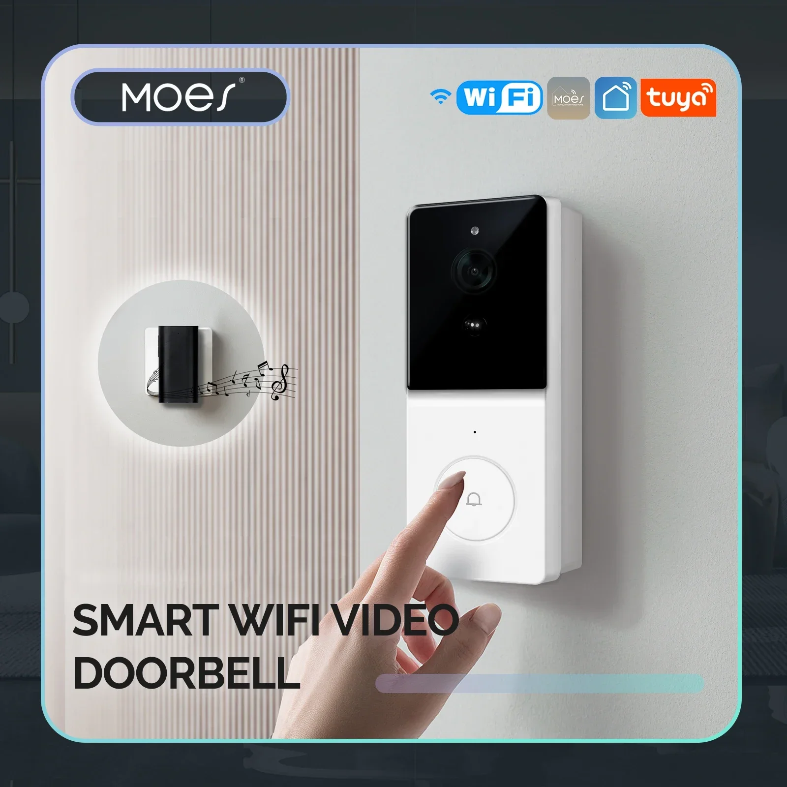 MOES Tuya Smart WiFi Video Doo - Home Security Premium recensione e prezzo